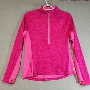 Free2b pink‎ 1/4 zip Pullover top size Medium